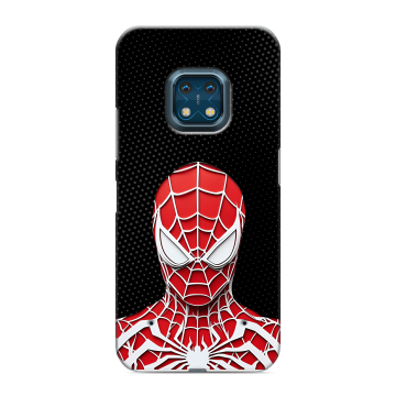 Силиконовый противоударный чехол на Nokia XR20 с принтом человек паук spiderman Силиконовый противоударный чехол на Nokia XR20 с принтом человек паук spiderman