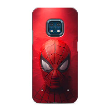 Силиконовый противоударный чехол на Nokia XR20 с принтом Spiderman Человек паук Силиконовый противоударный чехол на Nokia XR20 с принтом Spiderman Человек паук