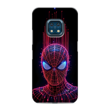 Силиконовый противоударный чехол на Nokia XR20 с принтом Spiderman Человек паук