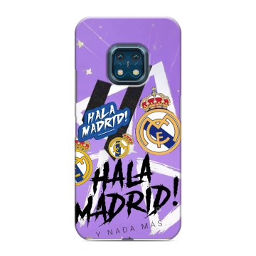 Силиконовый противоударный чехол на Nokia XR20 с принтом Real Madrid Реал Мадрид