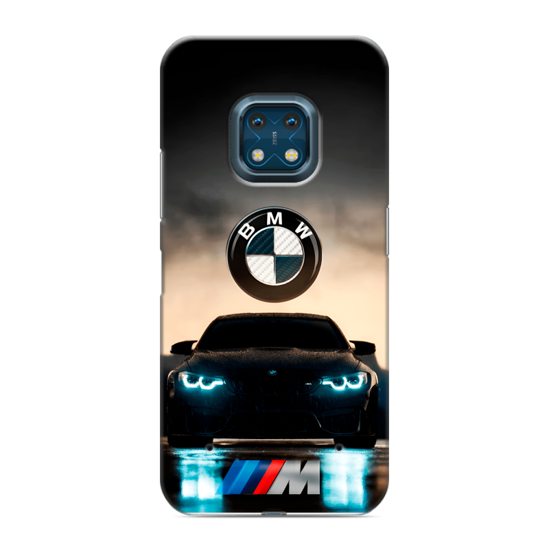 Силиконовый противоударный чехол на Nokia XR20 с принтом БМВ BMW Силиконовый противоударный чехол на Nokia XR20 с принтом БМВ BMW