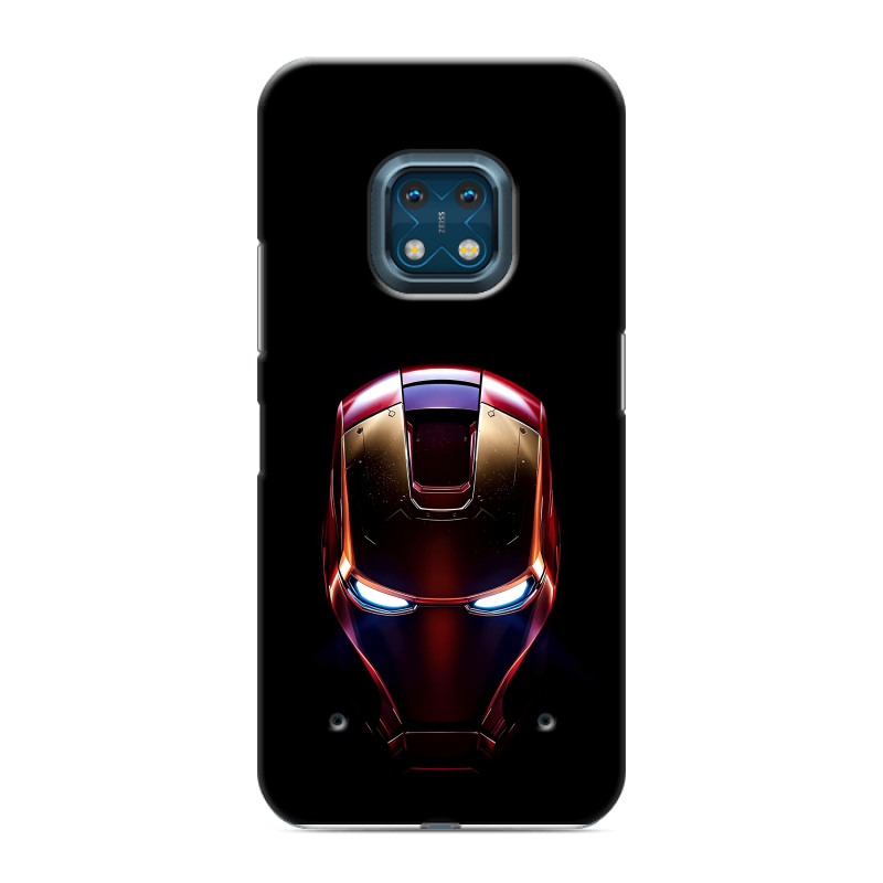 Силиконовый противоударный чехол на Nokia XR20 с принтом IronMan Железный человек Силиконовый противоударный чехол на Nokia XR20 с принтом IronMan Железный человек