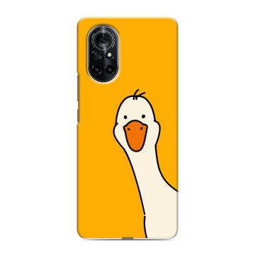 Силиконовый чехол на Huawei Nova 8 с принтом Утка