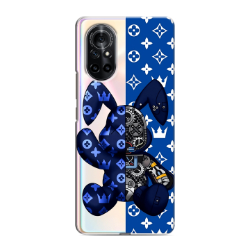 Силиконовый чехол на Huawei Nova 8 с принтом Луи робот