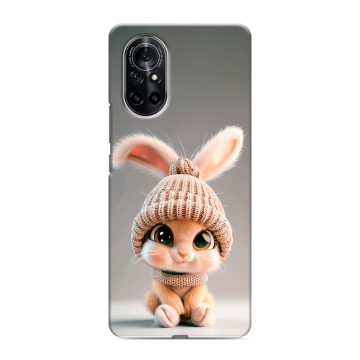 Силиконовый чехол на Huawei Nova 8 с принтом Кролик