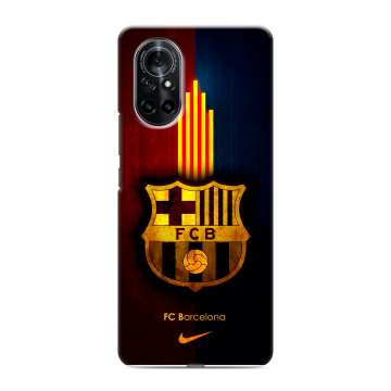 Силиконовый чехол на Huawei Nova 8 с принтом Барселона Barcelona