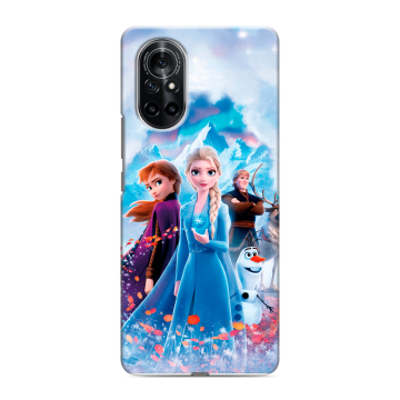 Силиконовый чехол на Huawei Nova 8 с принтом Холодное сердце Frozen Силиконовый чехол на Huawei Nova 8 с принтом Холодное сердце Frozen