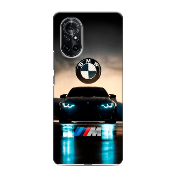 Силиконовый чехол на Huawei Nova 8 с принтом БМВ BMW