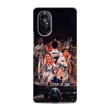 Силиконовый чехол на Huawei Nova 8 с принтом Реал Роналдо Real Ronaldo