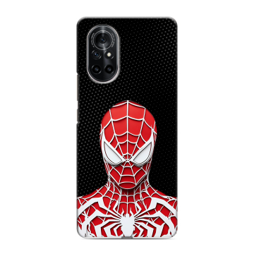 Силиконовый чехол на Huawei Nova 8 с принтом человек паук spiderman
