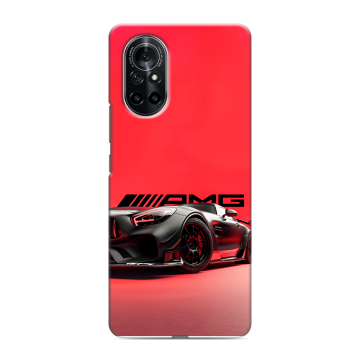 Силиконовый чехол на Huawei Nova 8 с принтом Мерседес Mercedes AMG Силиконовый чехол на Huawei Nova 8 с принтом Мерседес Mercedes AMG