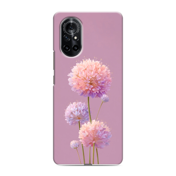 Силиконовый чехол на Huawei Nova 8 с принтом Цветы Силиконовый чехол на Huawei Nova 8 с принтом Цветы