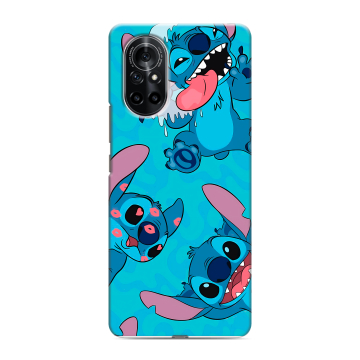 Силиконовый чехол на Huawei Nova 8 с принтом Лило и Стич