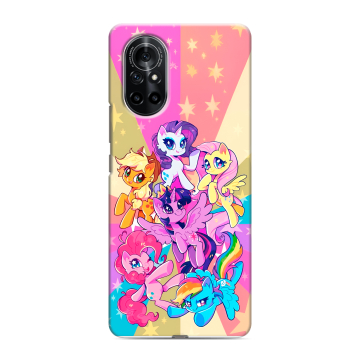 Силиконовый чехол на Huawei Nova 8 с принтом My little pony Дружба чудо Силиконовый чехол на Huawei Nova 8 с принтом My little pony Дружба чудо