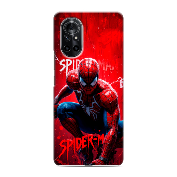 Силиконовый чехол на Huawei Nova 8 с принтом Spiderman Человек паук