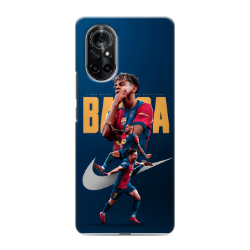 Силиконовый чехол на Huawei Nova 8 с принтом Барселона Barca Yamal Силиконовый чехол на Huawei Nova 8 с принтом Барселона Barca Yamal