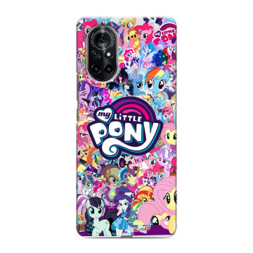 Силиконовый чехол на Huawei Nova 8 с принтом My little pony Дружба чудо Силиконовый чехол на Huawei Nova 8 с принтом My little pony Дружба чудо