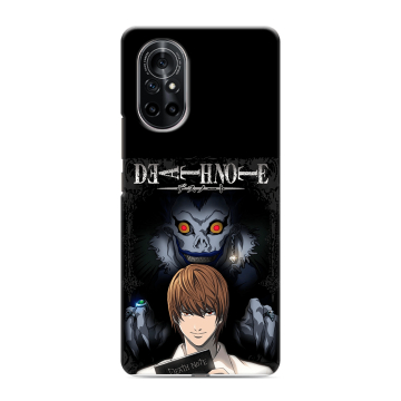 Силиконовый чехол на Huawei Nova 8 с принтом Death note Тетрадь смерти Силиконовый чехол на Huawei Nova 8 с принтом Death note Тетрадь смерти