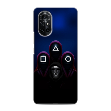 Силиконовый чехол на Huawei Nova 8 с принтом Игра Кальмара Силиконовый чехол на Huawei Nova 8 с принтом Игра Кальмара