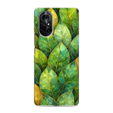 Силиконовый чехол на Huawei Nova 8 с принтом женский