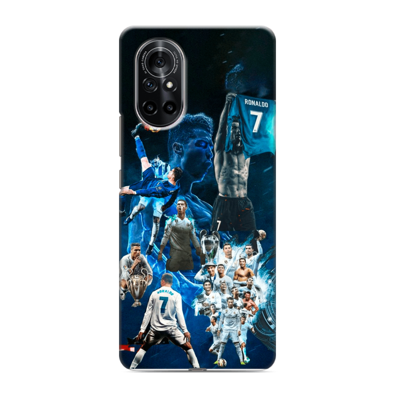Силиконовый чехол на Huawei Nova 8 с принтом Реал Роналдо Силиконовый чехол на Huawei Nova 8 с принтом Реал Роналдо