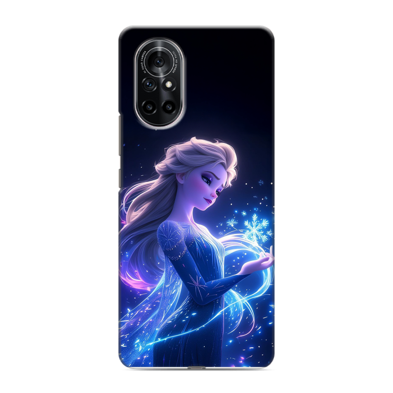 Силиконовый чехол на Huawei Nova 8 с принтом Холодное сердце Frozen Силиконовый чехол на Huawei Nova 8 с принтом Холодное сердце Frozen