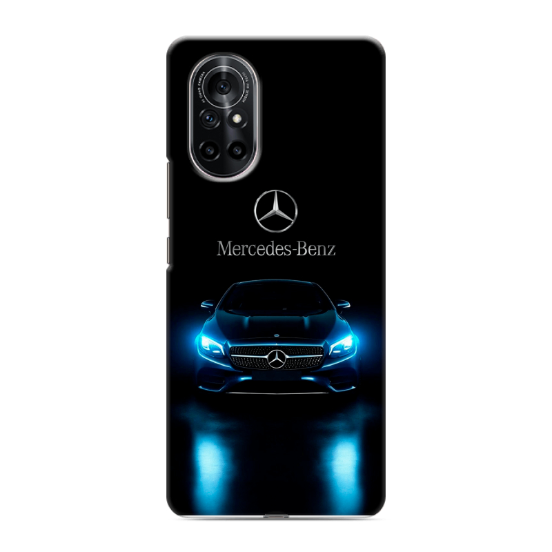 Силиконовый чехол на Huawei Nova 8 с принтом Mercedes Мерседес Силиконовый чехол на Huawei Nova 8 с принтом Mercedes Мерседес