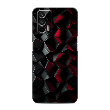 Силиконовый чехол на Realme GT с принтом Абстракция Силиконовый чехол на Realme GT с принтом Абстракция