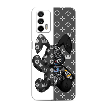 Силиконовый чехол на Realme GT с принтом Луи робот Силиконовый чехол на Realme GT с принтом Луи робот
