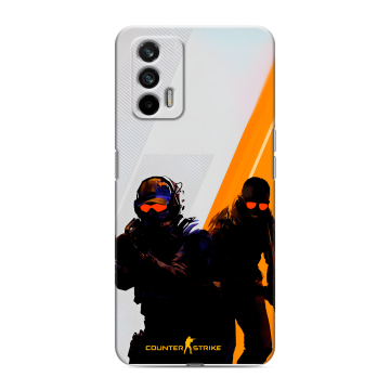Силиконовый чехол на Realme GT с принтом Контер страйк Counter strike Силиконовый чехол на Realme GT с принтом Контер страйк Counter strike