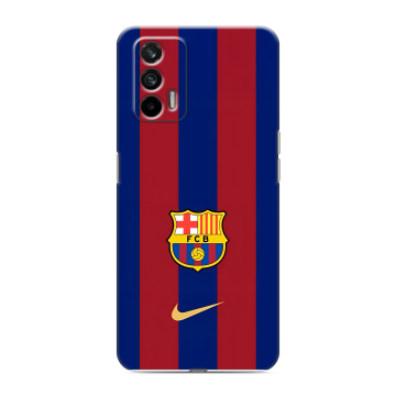 Силиконовый чехол на Realme GT с принтом Барселона Barcelona Силиконовый чехол на Realme GT с принтом Барселона Barcelona