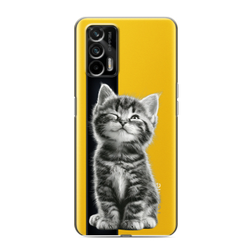 Силиконовый чехол на Realme GT с принтом Котенок Силиконовый чехол на Realme GT с принтом Котенок