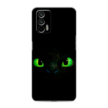 Силиконовый чехол на Realme GT с принтом Как приручить дракона Силиконовый чехол на Realme GT с принтом Как приручить дракона