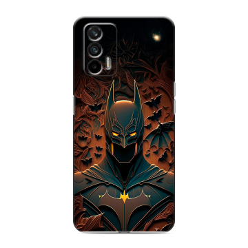 Силиконовый чехол на Realme GT с принтом Batman Бэтмен Силиконовый чехол на Realme GT с принтом Batman Бэтмен
