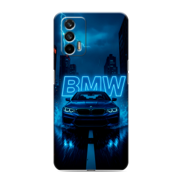 Силиконовый чехол на Realme GT с принтом BMW БМВ Силиконовый чехол на Realme GT с принтом BMW БМВ