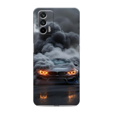 Силиконовый чехол на Realme GT с принтом BMW БМВ Силиконовый чехол на Realme GT с принтом BMW БМВ