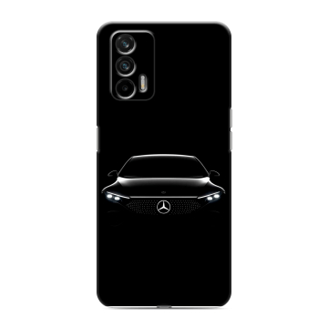 Силиконовый чехол на Realme GT с принтом Mercedes Мерседес Силиконовый чехол на Realme GT с принтом Mercedes Мерседес