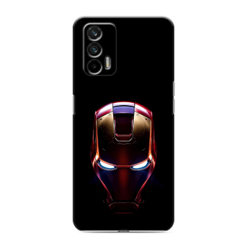 Силиконовый чехол на Realme GT с принтом IronMan Железный человек Силиконовый чехол на Realme GT с принтом IronMan Железный человек