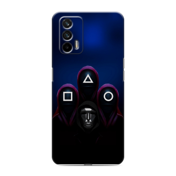 Силиконовый чехол на Realme GT с принтом Игра Кальмара Силиконовый чехол на Realme GT с принтом Игра Кальмара