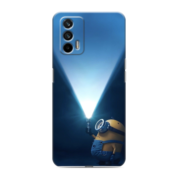 Силиконовый чехол на Realme GT с принтом Миньоны Силиконовый чехол на Realme GT с принтом Миньоны