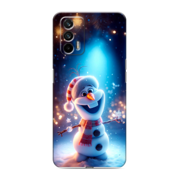 Силиконовый чехол на Realme GT с принтом Новый год Силиконовый чехол на Realme GT с принтом Новый год