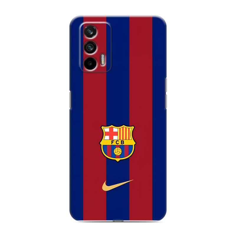 Силиконовый чехол на Realme GT с принтом Барселона Barcelona Силиконовый чехол на Realme GT с принтом Барселона Barcelona