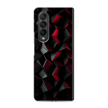 Пластиковый чехол на Samsung Galaxy Z Fold 3 с принтом Абстракция Пластиковый чехол на Samsung Galaxy Z Fold 3 с принтом Абстракция