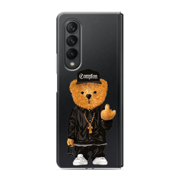 Пластиковый чехол на Samsung Galaxy Z Fold 3 с принтом Мишка Пластиковый чехол на Samsung Galaxy Z Fold 3 с принтом Мишка