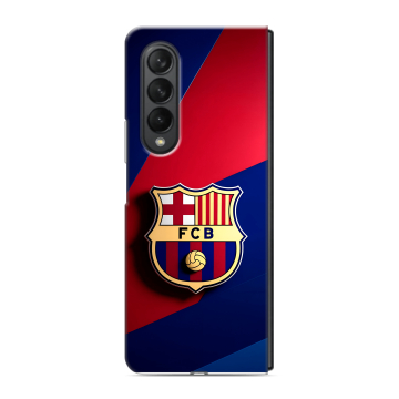 Пластиковый чехол на Samsung Galaxy Z Fold 3 с принтом Барселона Barcelona Пластиковый чехол на Samsung Galaxy Z Fold 3 с принтом Барселона Barcelona