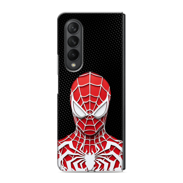 Пластиковый чехол на Samsung Galaxy Z Fold 3 с принтом человек паук spiderman Пластиковый чехол на Samsung Galaxy Z Fold 3 с принтом человек паук spiderman