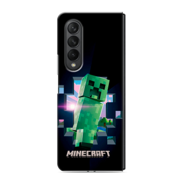 Пластиковый чехол на Samsung Galaxy Z Fold 3 с принтом Майнкрафт Minecraft Пластиковый чехол на Samsung Galaxy Z Fold 3 с принтом Майнкрафт Minecraft