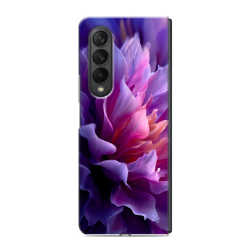 Пластиковый чехол на Samsung Galaxy Z Fold 3 с принтом женский цветы Пластиковый чехол на Samsung Galaxy Z Fold 3 с принтом женский цветы