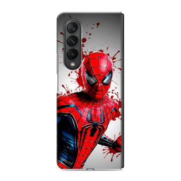 Пластиковый чехол на Samsung Galaxy Z Fold 3 с принтом Spiderman Человек паук Пластиковый чехол на Samsung Galaxy Z Fold 3 с принтом Spiderman Человек паук