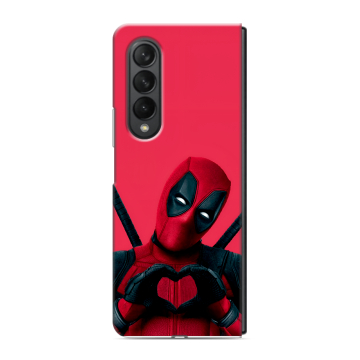 Пластиковый чехол на Samsung Galaxy Z Fold 3 с принтом Дедпул Deadpool Пластиковый чехол на Samsung Galaxy Z Fold 3 с принтом Дедпул Deadpool